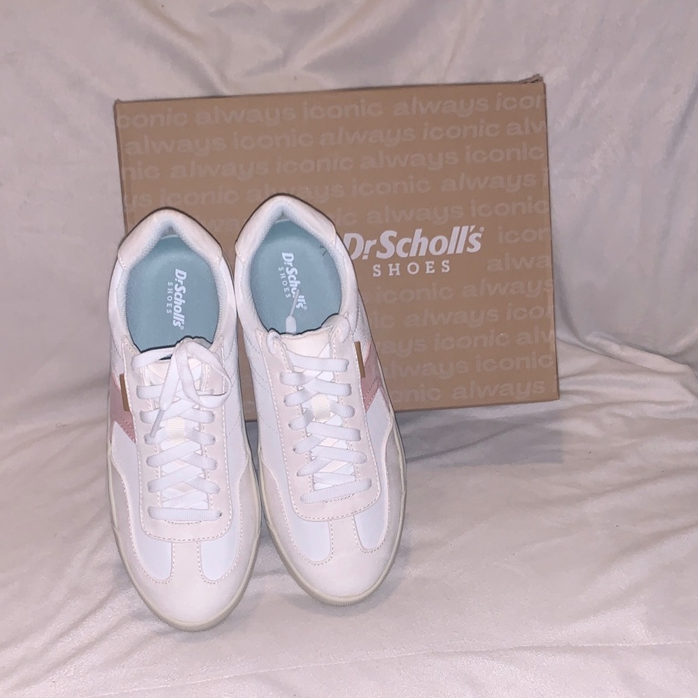 Dr. Scholl's Time Off Win Sneakers in White Tofu - Picture 3 of 5
